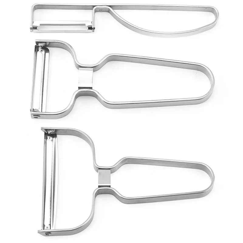 Kitchen Manual Stainless Steel Peeler Multifunctional Vegetable Grater Slicer Paring Knife Fruit Cutter Household Tool Gadgets