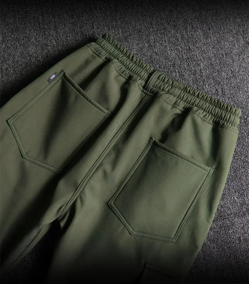 Hot Winter Velvet Thickened Jacket Suit for Men and Women Windproof and Water-proof Outdoor Cold-proof and Warm Work Clothes