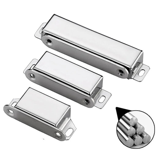 Magnetic Catch Latch Door Lock Heavy Duty Cabinet Magnet Kitchen Latch Catch With Screws Furniture Hardware