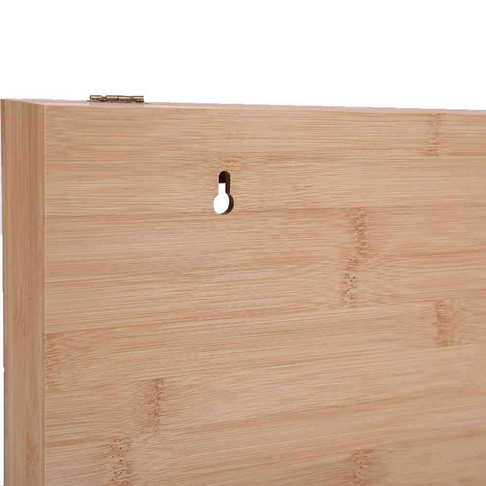 New 3 In 1 Bamboo Wrap Dispenser Storage For Aluminum Foil With Cutter Cling Film Holder Kitchen Accessories Organizer