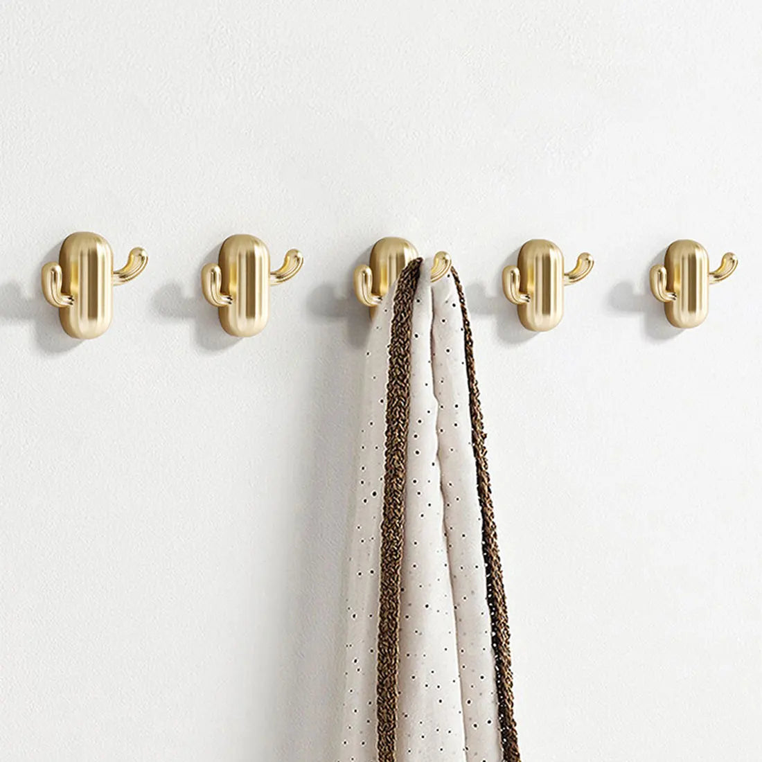 Kitchen Cabinet Storage Cactus Wall Hook Adhesive Practical Pot Plant Wall Hanger Home Decor Organizer Key Rack Bathroom Hook