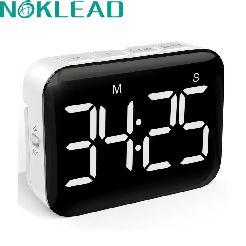 NOKLEAD Home Multifunction Kitchen Timer Digital Timer Countdown Bracket Cooking Timer Cooking Accessories Study Stopwatch