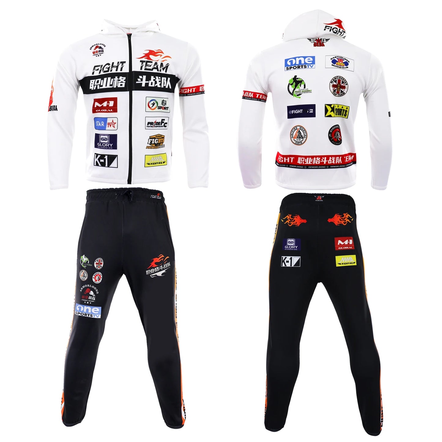 Training sweaters, pants, coats, Muay Thai martial arts gym camping, fishing, cycling, judo comprehensive combat skills MMA