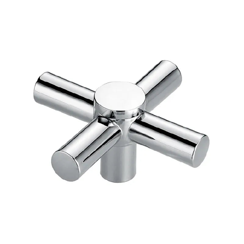 1Pc Cross Faucet Handle Switch Dish Basin Bathroom Sink Taps Cartridge Replacement Parts Hand Shank Kitchen Fixture Accessories