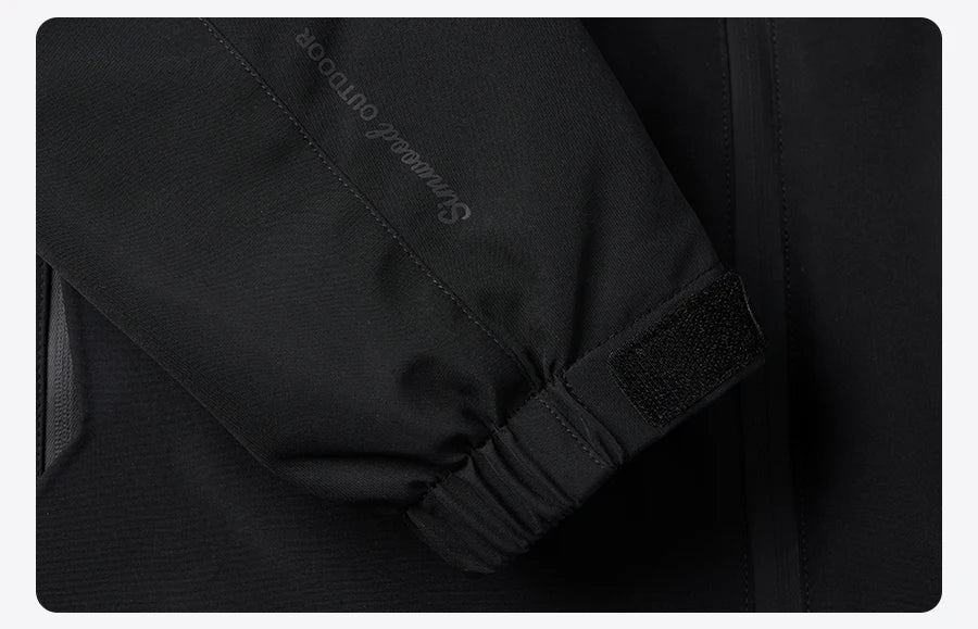 SIMWOOD 2024 Winter New Regular Fit Water-Resistant, Windproof Shell Men’s Winter Jacket with Hood Outdoor Coats