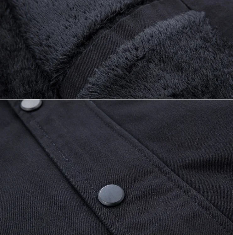 Camouflage Jacket Winter Hooded Velvet Thick Windproof Coat Men Warm Male's Medium-long Parkas New Mens Camo Parka Coat