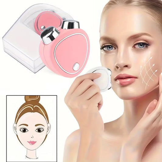 Mini Facial Beauty Instrument Portable Slimming Face Massager Skin Care Slimming Chin V Face Firming Face Lifting Machine