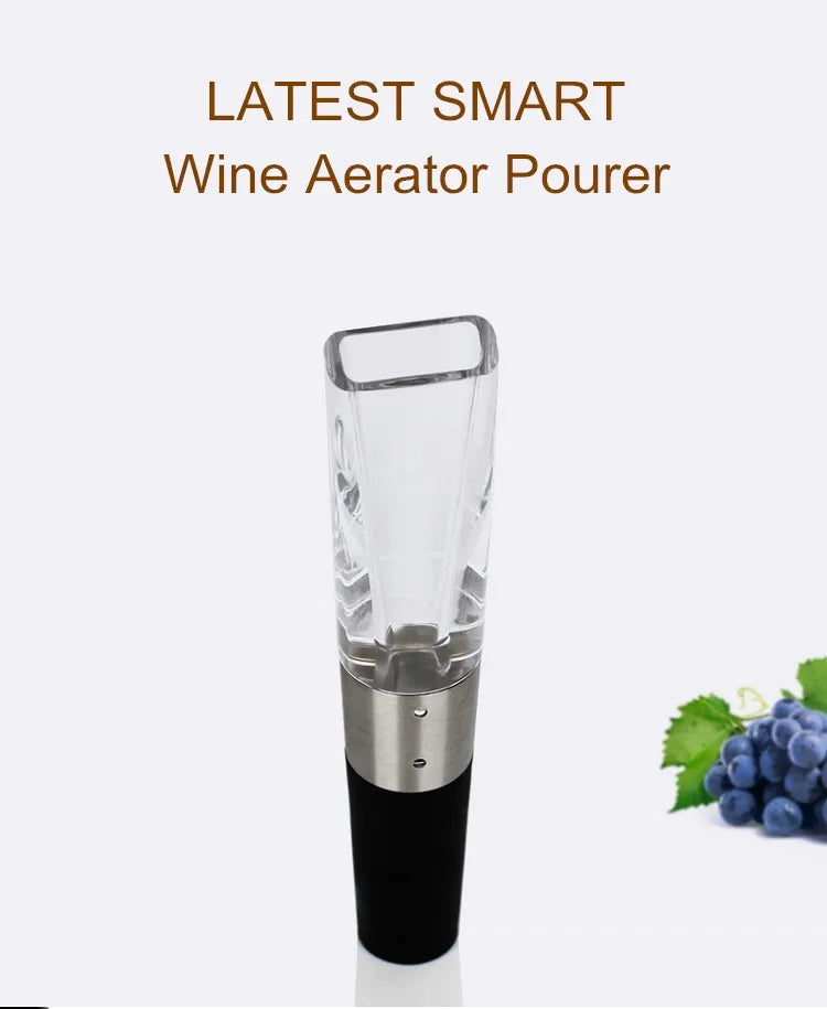 Mini Wine Aerator Pourer Bar Accessories 2 in 1 Quick Aerating Pouring Tool Pump Portable Red Wine Decanter Kitchen Gadgets