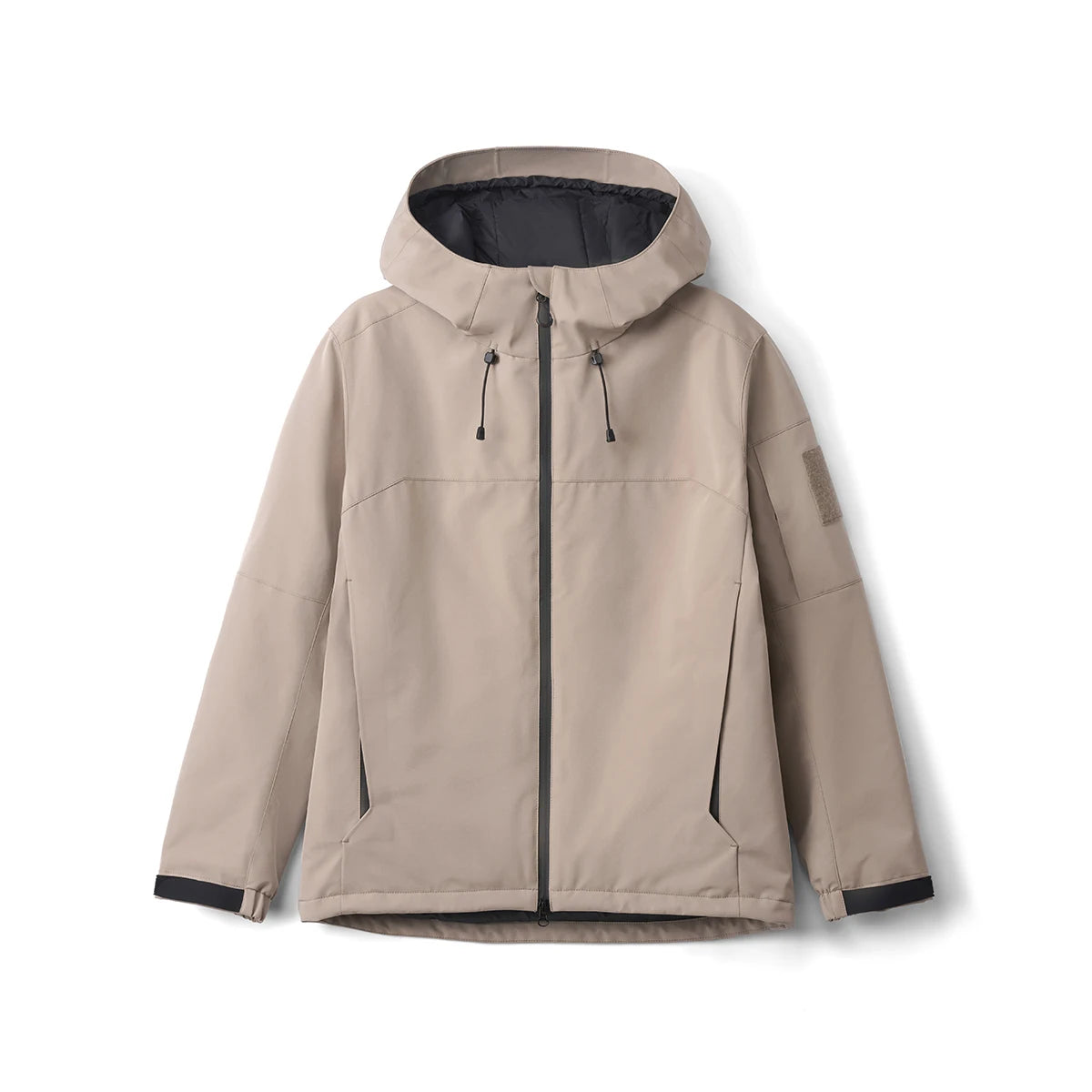 SIMWOOD 2024 Winter New Regular Fit Water-Resistant, Windproof Shell Men’s Winter Jacket with Hood Outdoor Coats