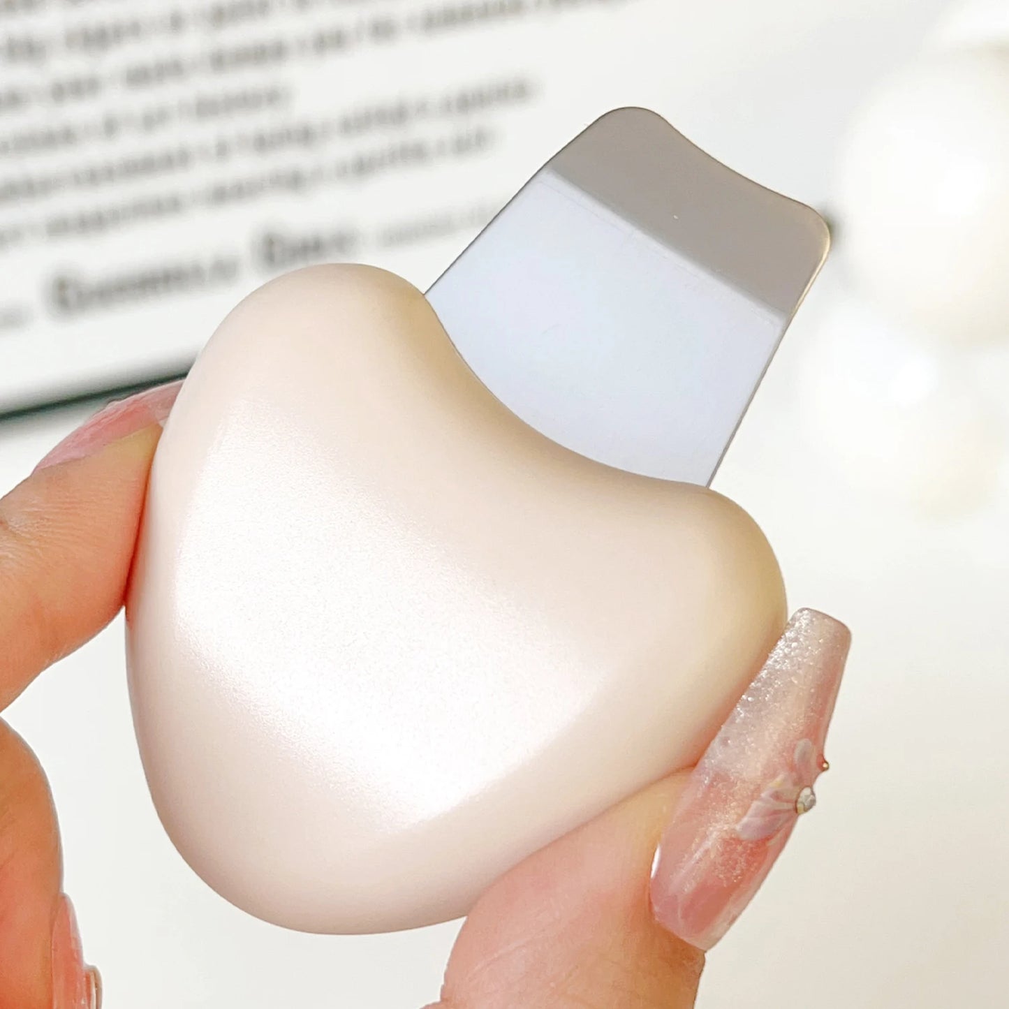 Mini Skin Scrubber Face Spatula Portable Facial Skin Exfoliator Scraper Blackhead Remover Pore Shovel Facial Deep Cleansing Tool