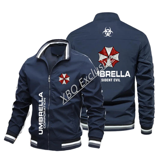 Fashion New Baseball Jacket Four Seasons Thin Men's Jacket Umbrella Corporation Logo Jacket Locomotive Jacket Bomber Jacket