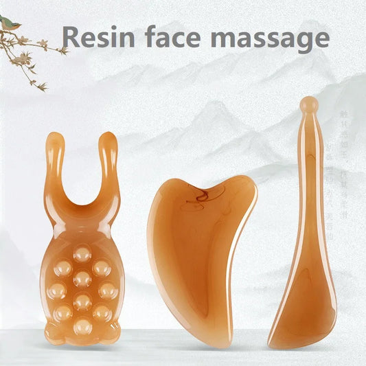 New Facial Roller Gua Sha Tools Facial Massager Gouache Scraper Gua Sha Visage LBHL13