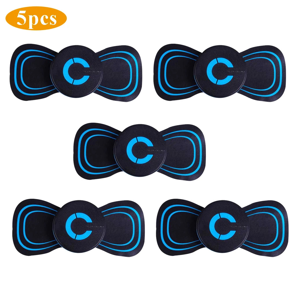 Small Electric Neck Massager Cervical Massage Stimulator Arthritis Muscle Shoulder Legs Massager 6 Modes Full Body Massager