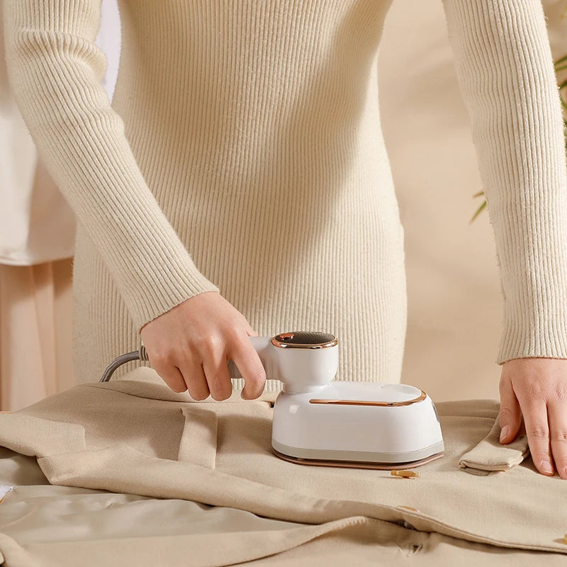 mini handheld hanging iron 1200W 20 seconds fast preheating handle can be rotated portable small ironing clothes steam brush