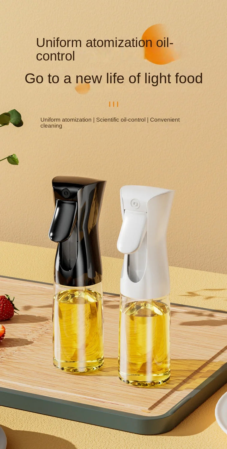 Kitchen Oil Bottle Cooking Oil Spray Olive Oil Bottle Fitness Barbecue Spray Oil Dispenser