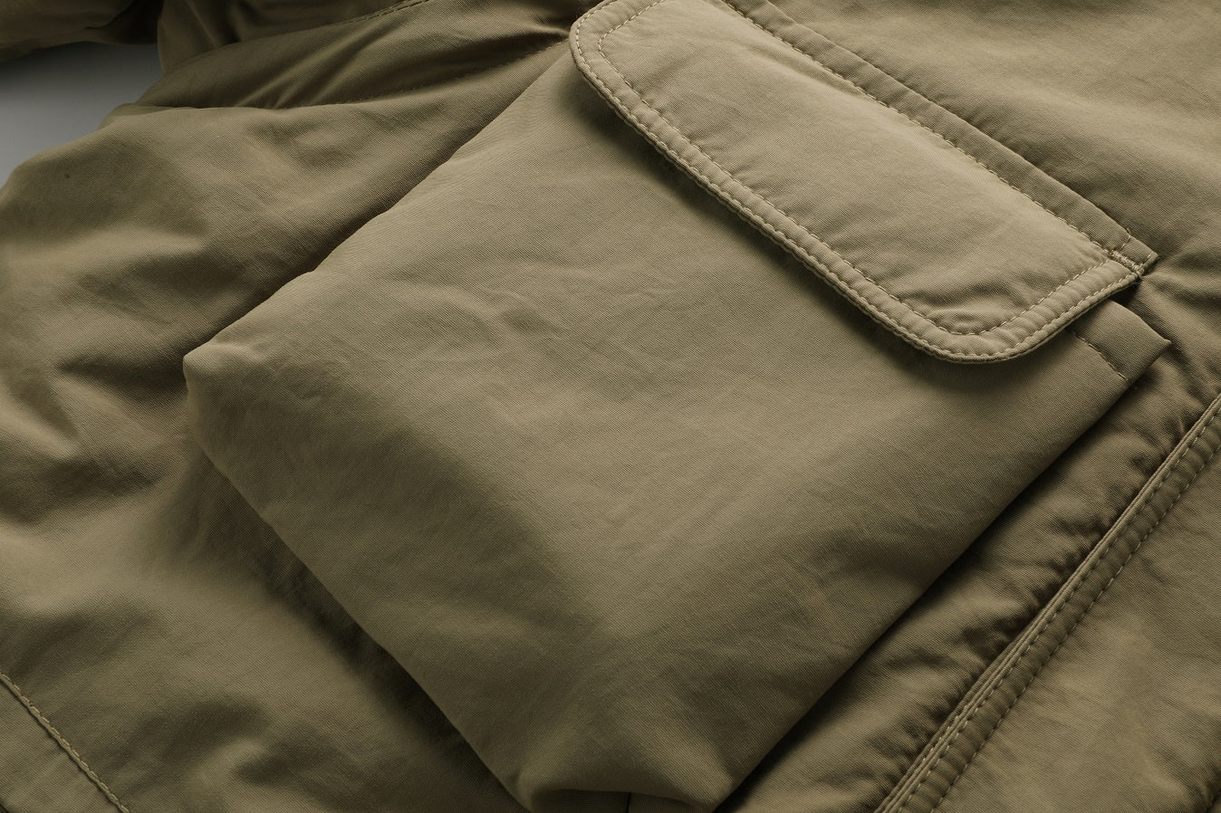 WarmthMax Cargo Jacket for Men - Fleece Lined, Removable Hood, Military Style, Water Resistant, Breathable, and Adjustable Fit for Outdoor Activities