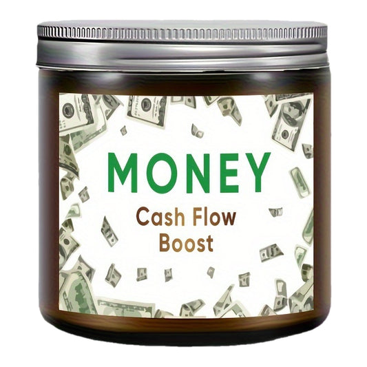Money scented candles promote cash flow - Sage scented soy candles are used for purification and chakra