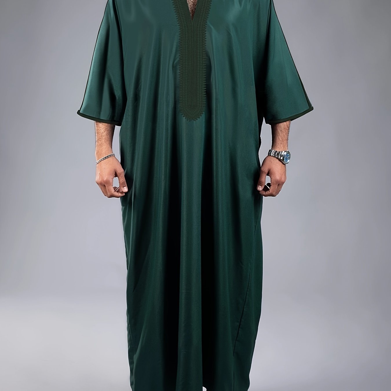 Eid Al-Adha Men's Thobe Kaftan Costume, Kandoura For Men, Moroccan Thobes, Kaftan Clothes, Eid Al-Adha