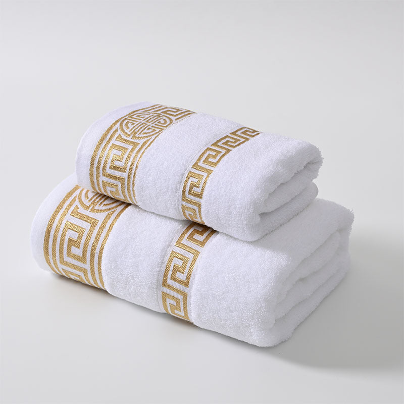 Set of 2 Towels: 1pc Measuring 40*75Cm And 1pc Measuring 70*140Cm, Or 1pc Measuring 50*100Cm And 1pc Measuring 70*140Cm. These Bamboo Fiber Towels Are Suitable for Adults And Couples, Making Them Perfect Valentine'S Day Gifts for Home Use, Including Face