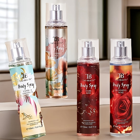 150ml Fragrance Spray/Car Air Freshener/Air Freshener Essential Oil/Hotel Aromatherapy Refill Spray/4 Different Scents | Natural Freshness, Long-Lasting Scented Air Freshener for Home and Hotel Use