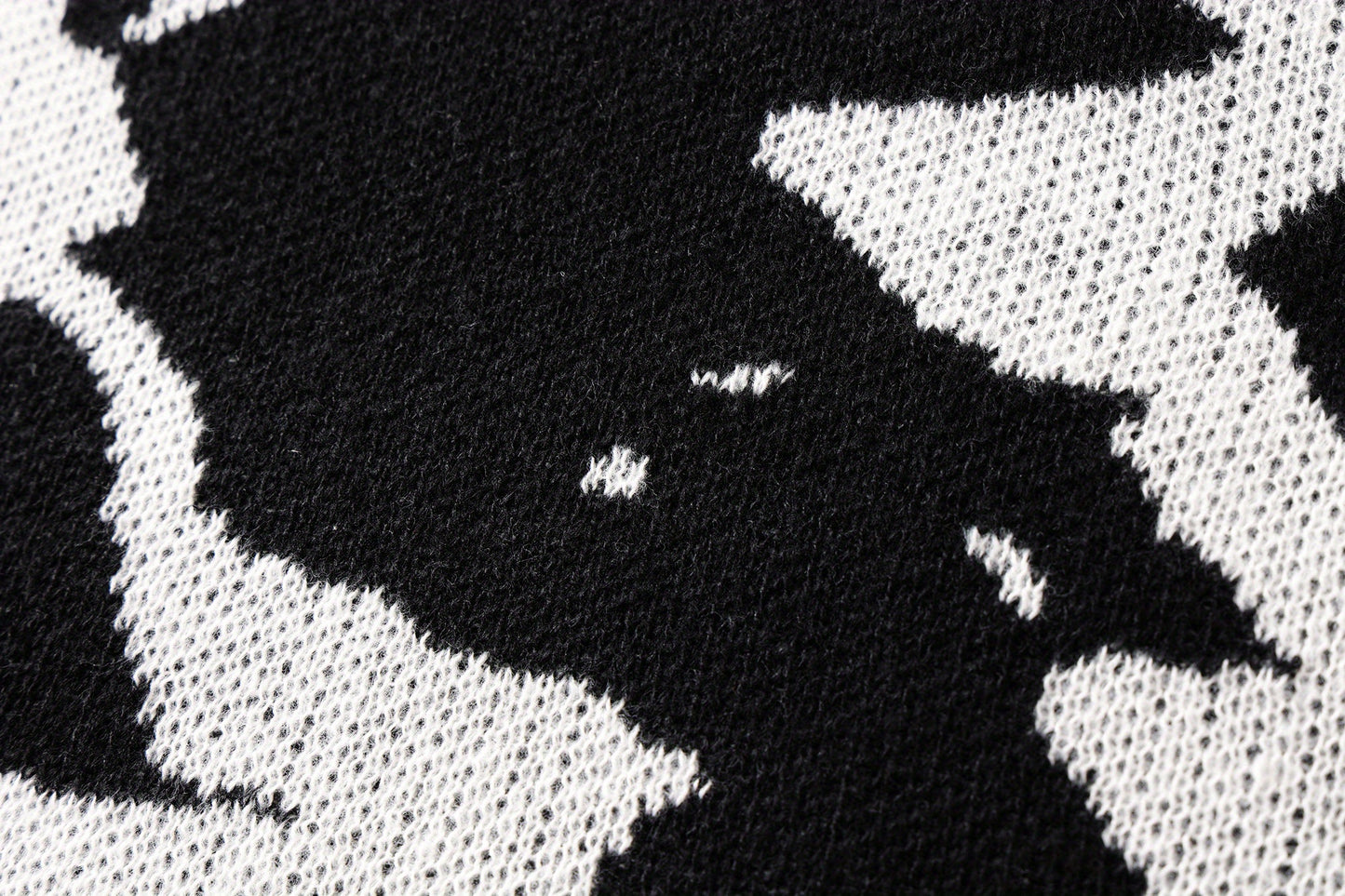 Cozy Panda Crew Neck Sweater - Novelty Cartoon Knit Pullover for Men - Warm, Slightly Stretchy, Casual Fall Winter Wear with Fun Panda Pattern