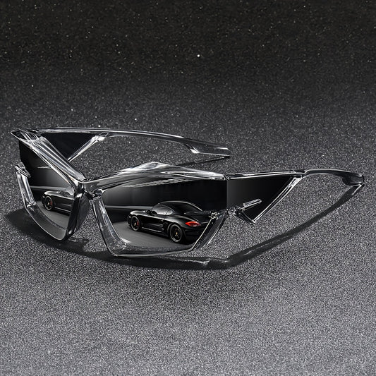 Fashionable Vintage Y2K Steampunk Oversized Frame Cool Unisex Sport Men Women Luxury Brand Designer Classic Retro Shades Sports for Man Female Male Eyewear, Retro Sunglasses, Outdoor Sunglasses, Steampunk Design, Durable Frames, Unisex Sunglasses