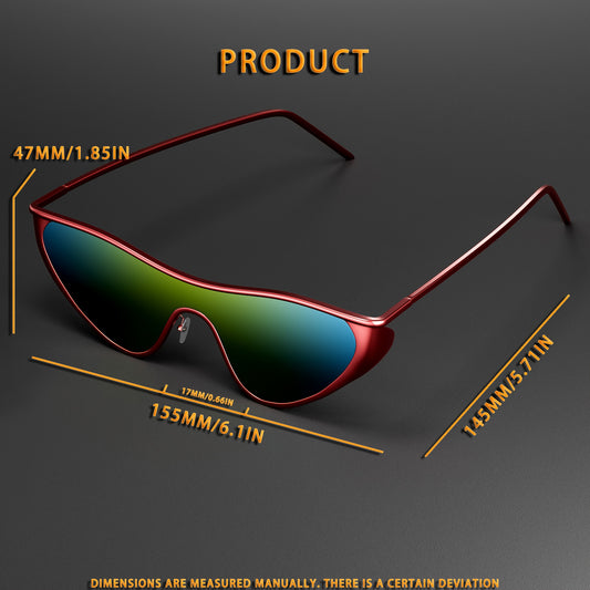 bandimu Retro Geometric Hexagonal Fashion Glasses for Men & Women - Golden-Tone Frame with Black Lenses, Fashionable Unisex Accessory for Casual & Formal Wear, Decorative Eyewear | Chic Eyewear Design