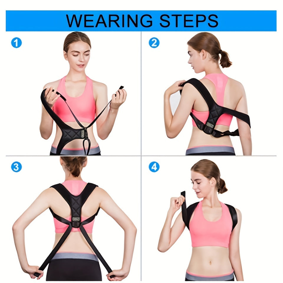 Breathable Anti-Hunchback Correction Belt For Men, Women - Adjustable And Invisible