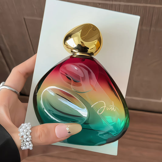 Women'S Luxury Arabic Perfume - Long-Lasting Fragrance with Bergamot, Mandarin Orange, Rose, Patchouli, Amber & Vanilla - Elegant Golden Accent Bottle - Day to Night Scent for Dates, Travel, Special Events - 100ml/3.4fl.oz - Ideal Gift for Her, Date Nigh