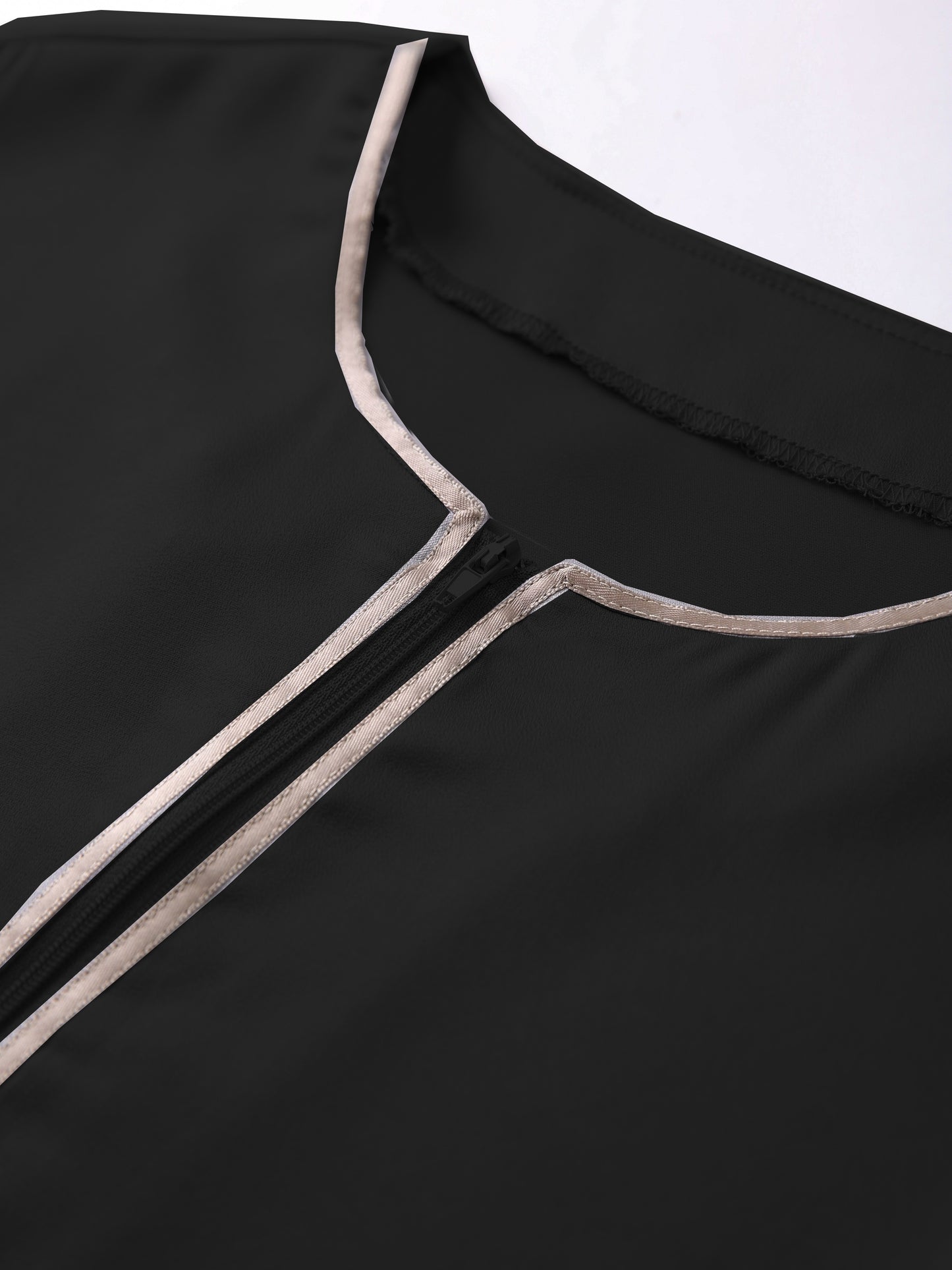 Eid Al-Adha Men's Ethnic Long Sleeve kandura, Arabic Long Gown Thobe For Men