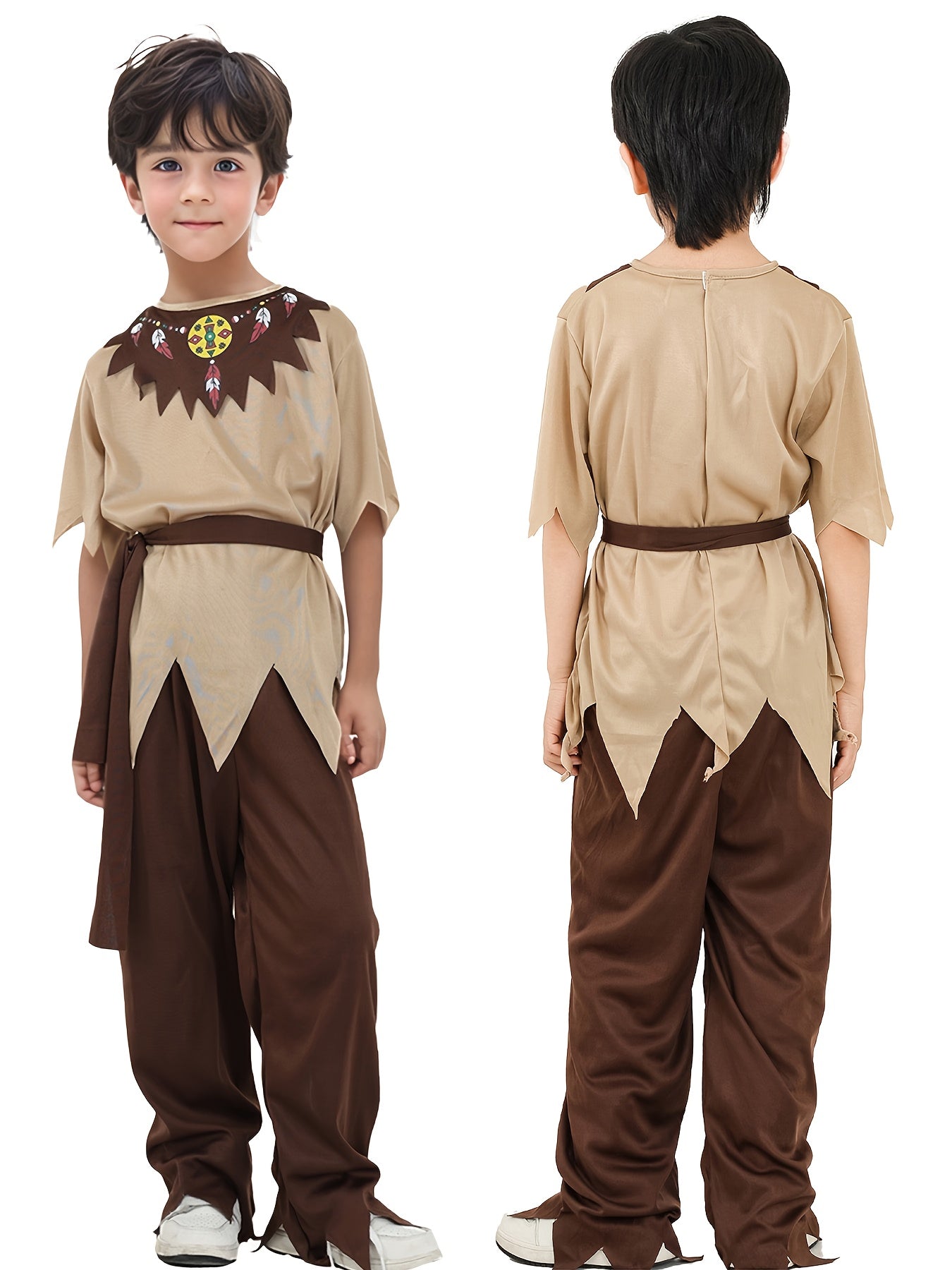 Unique Indian Style ' Outfit for Cultural Themed Events, Party Performance Costume Cosplay Halloween Role Play Holiday Dress-Up Stage Attire Unisex, Halloween Costumes, Halloween Costumes, Halloween Costume, Halloween Costume, Role Play Dress-Up, Cultura