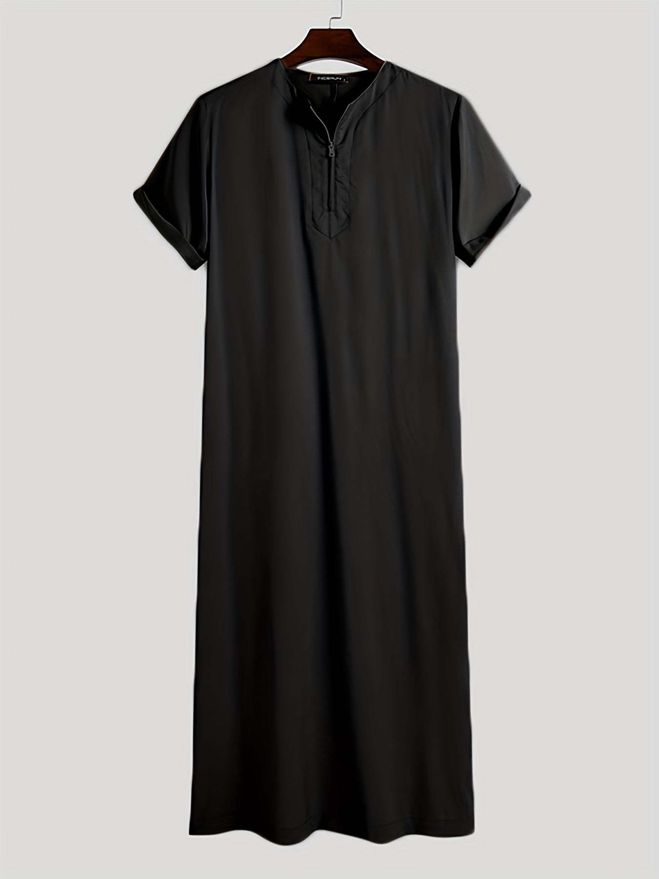 Ramadan Thobe - Exclusively Designed for Men, Long Sleeve Elegant Robe, Traditional Abaya Dress, Comfortable Clothing, Inspired by Saudi Arabic Culture, Jubba and Dishdasha Style, Perfect for Ramadan Celebrations