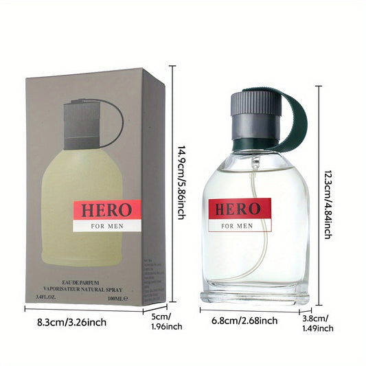 3.4fl.oz Men'S Eau De Toilette - Spicy Scent with Apple, Lemon, Oak, Moss, Geranium, Cinnamon, Mahogany, Vanilla, Cedar, Olive Tree - Elegant Glass Bottle, Perfect for Holiday & Anniversary Gifts, Holiday Gift Item|Sophisticated Design|Perfume Scent
