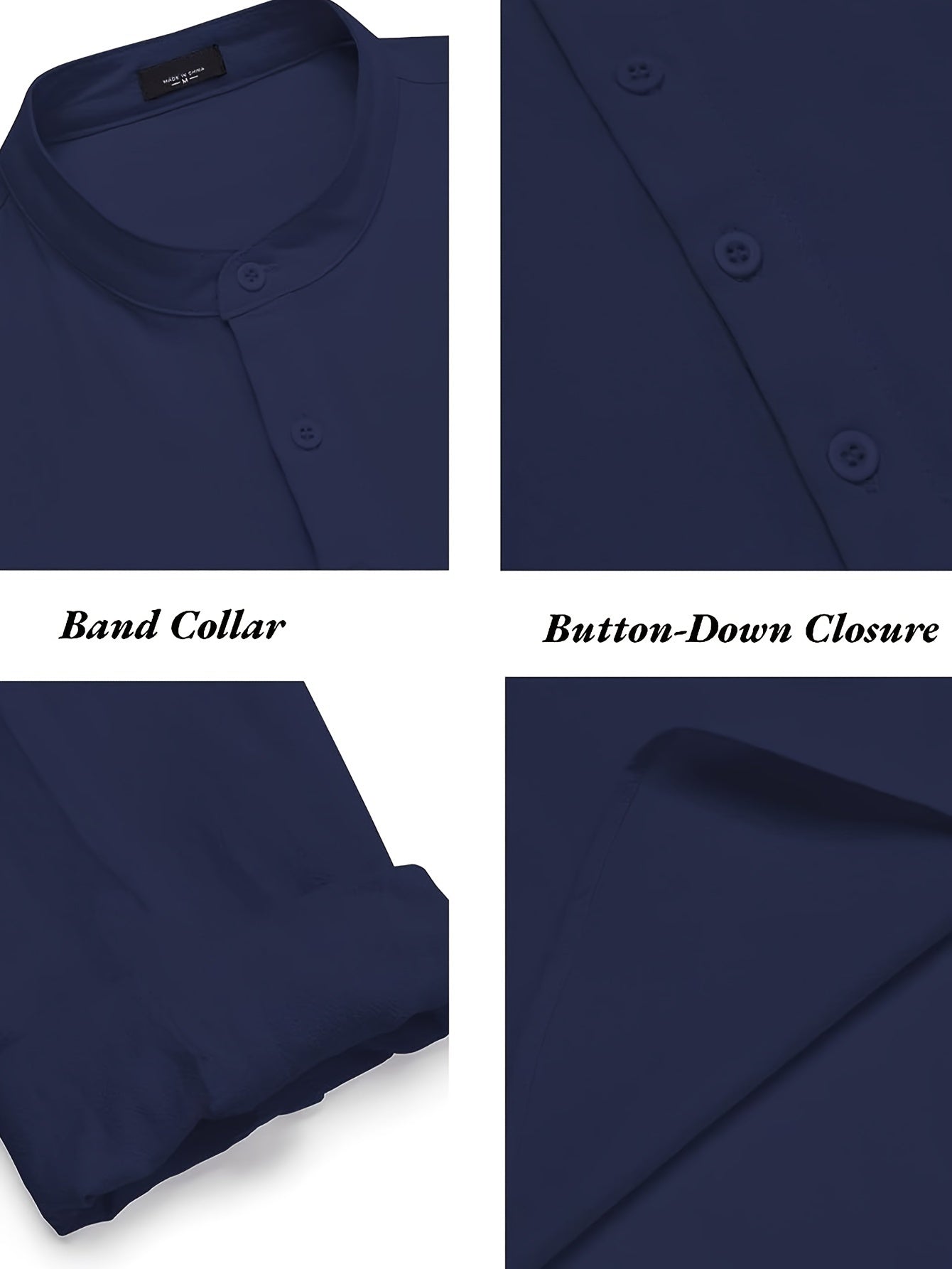 Men's Linen Blend Retro Henley Shirt Long Sleeve T-shirt Tee, Casual Comfy Shirts For Men Spring Summer Autumn, Men's Clothing Tops For Beach Yoga