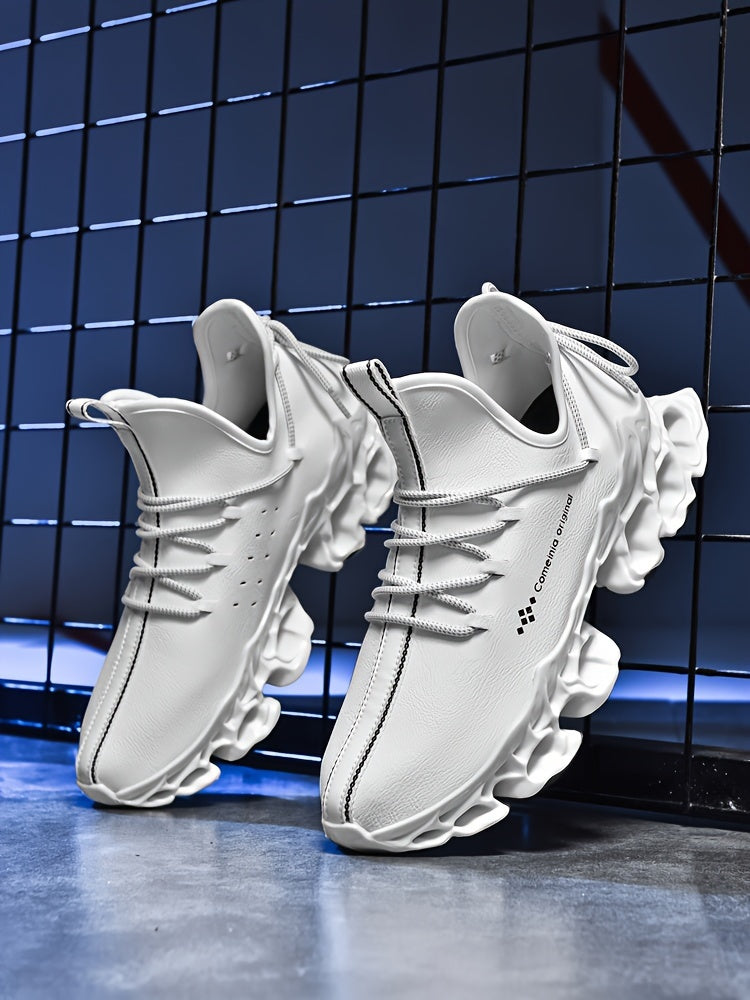 [Men's Lightweight Shock Absorption Shoes] Lightweight Shock Absorption Running Shoes for Men - Non-Slip Athletic Sneakers for Jogging, Tennis, Gym, and Walking