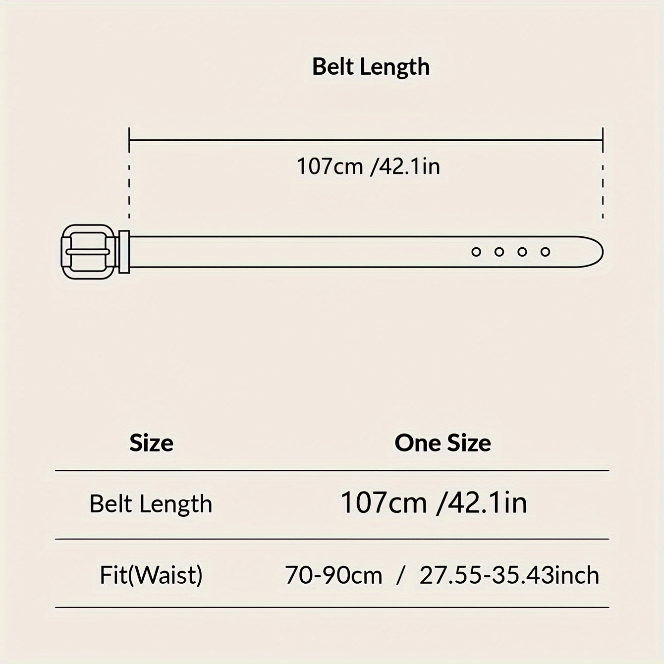 Punk Style Rivet Belt For Men And Women, Ideal choice for Gifts